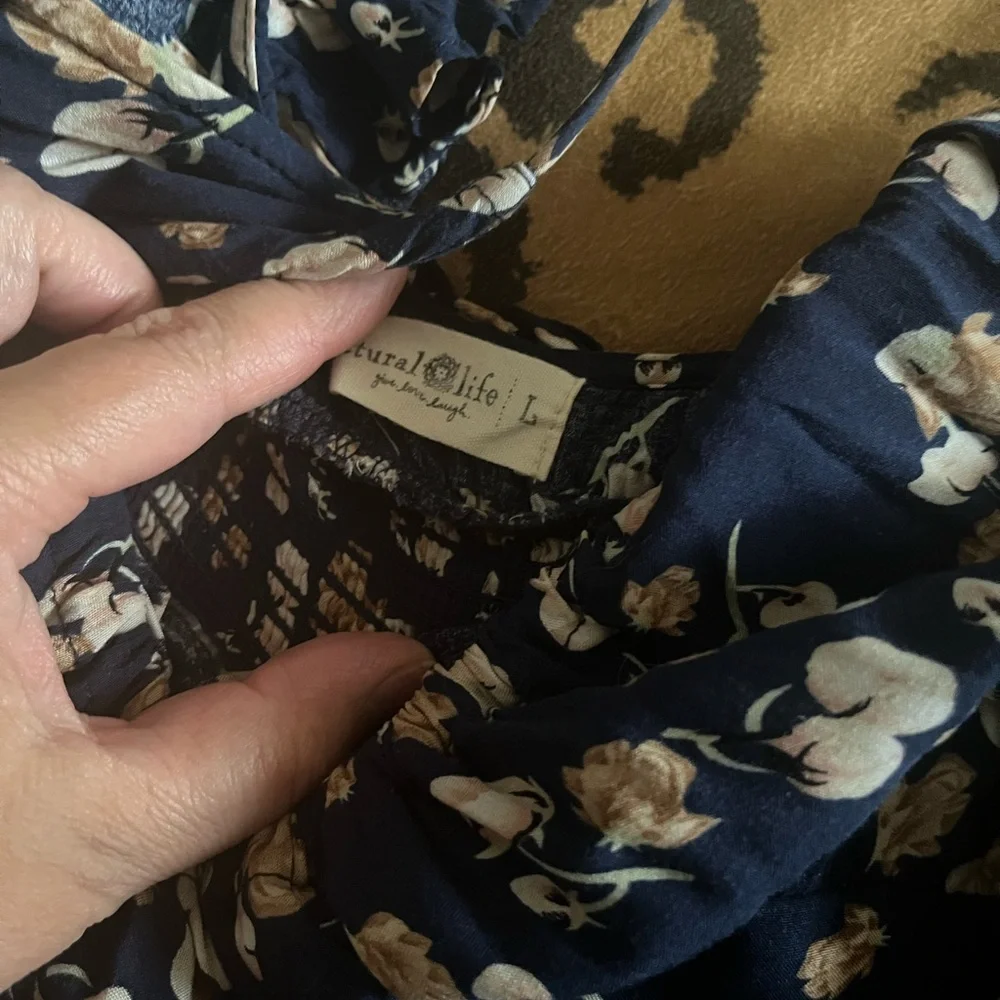 Natural Life Floral Jumpsuit Dress Lot - Mixed Floral Prints - Picture 12 of 12